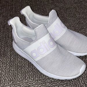 Women’s adidas cloud foam comfort lite racer adapt slip on tennis shoes